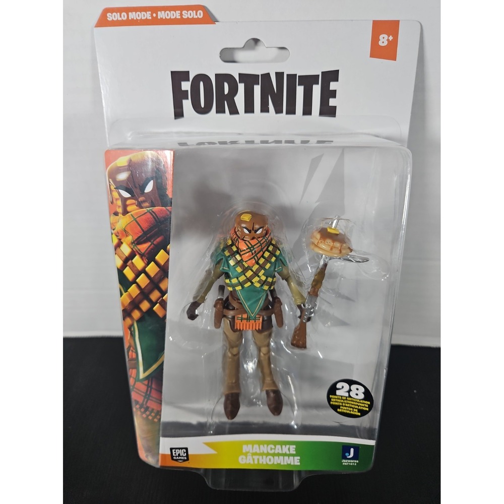 Jazwares Fortnite Solo Mode Series 17 #165 Mancake Collectible Figure NEW 2022